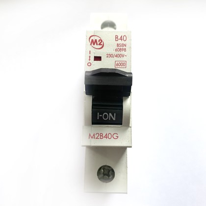 M2 M2B40G B40 40A 40 Amp MCB Circuit Breaker Type B
